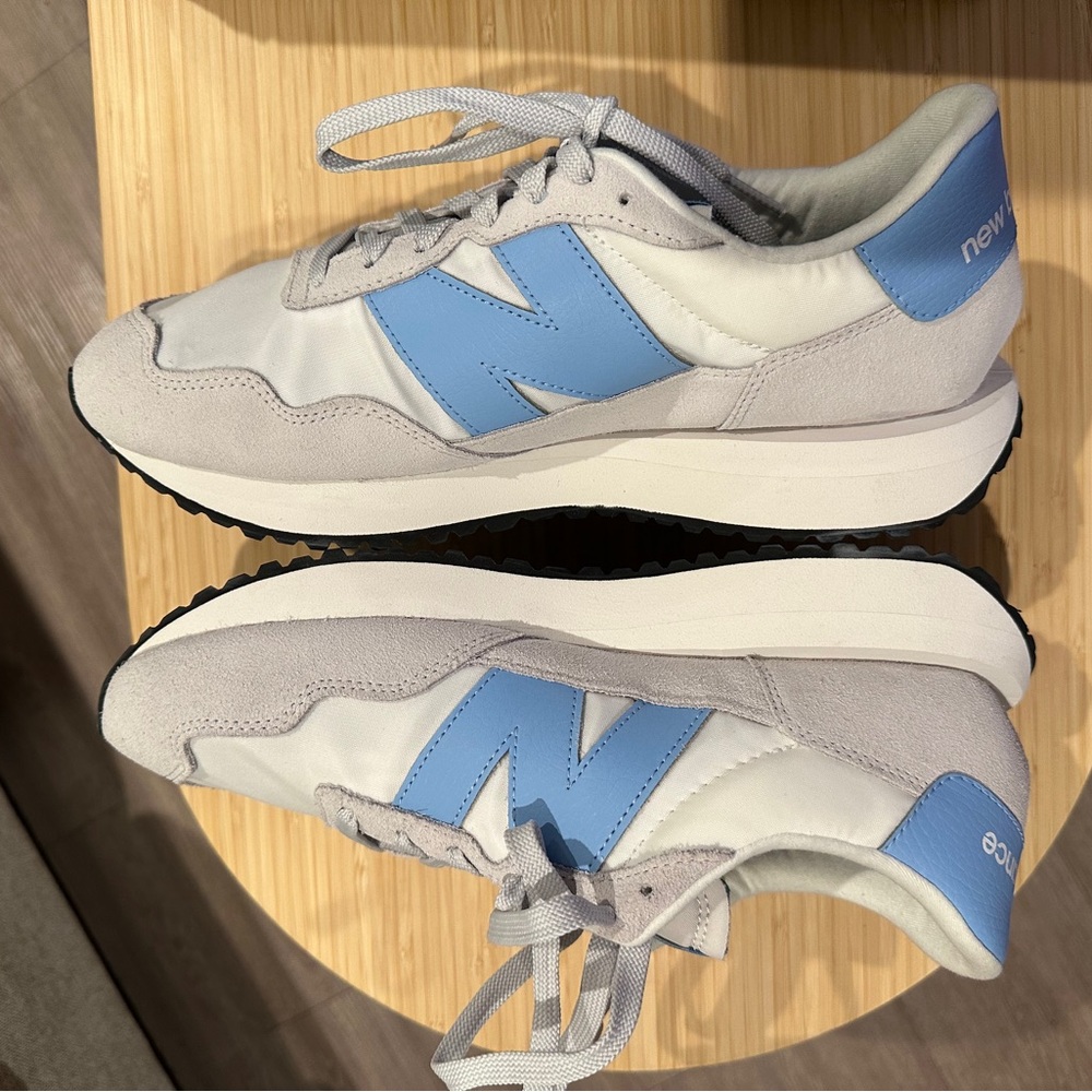 New Balance Women’s 237 Grey Matter Blue Haze Size 11